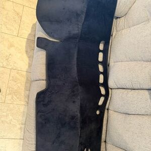 Black Dashboard Cover